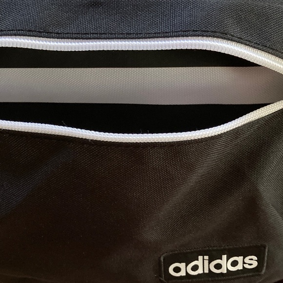 ADIDAS CLASSIC 3S SACKPACK, WHITE, ONE SIZE - Picture 6 of 7